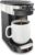 Hamilton Beach Commercial Deluxe 1-Cup Coffee Maker, Black/Stainless-Steel, 3-Minute Brew Time, Auto Shutoff, Coffee Pod Brewer, cUL Certified, HDC200S-CA