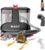 Portable Carpet and Upholstery Cleaner, 15Kpa Spot Cleaner Machine for Pets, Furniture Cleaner for Sofa, Area Rugs, Couch and Car, Carpet Cleaning Machine with Dual Brush Heads & Self-Cleaning System