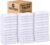 GOLD TEXTILES Bulk Pack 60 Pcs (5 Dozen) White Economy 15×25 Inches Basic Hand Towel – 2.25 lb/dz