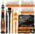 JOREST 40Pcs Small Precision Screwdriver Set with Torx Triwing Phillips, Mini Repair Tool Kit for Macbook, Computer, Laptop, PC, iPhone, PS5, Xbox, Switch, Glasses, Watch, Ring Doorbell, Electronics