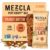 Mezcla Puff-Crispy Plant Based Protein Bars – Peanut Butter Chocolate – Healthy Snacks for Adults & Kids – Perfect School, Travel, & Office Snacks – Gluten Free, Vegan, Non GMO, 10g Protein – 12 Count