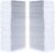 SIMPLI-MAGIC Cotton Shop Towels 14″x12″ (145 Pack) – Reusable Cleaning Shop Rags for Automobiles, Industries, Garage and Homes (White)