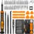 JOREST 59Pcs Small Precision Screwdriver Set with Torx T5, T6, T8, Mini Repair Tool Kit for Macbook, Computer, Laptop, iPhone, PS4 PS5, Xbox, Switch, Eyeglasses, Watch, PC, Ring Doorbell, Electronic