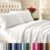 California Design Den Full Size Bed Sheets Set – Soft 400 Thread Count Sateen, Natural 100% Cotton Sheets Full Size Bed Set, Deep Pockets for a Snug Fit, Durable Bedding – White