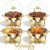 4 Pack Gold Round Chafing Dishes for Buffet, 5 QT Food Warmers and Cold Food Server for Parties, Events Hosting, Family Gatherings, Full Set Catering Supplies with Serving Utensils Accessories