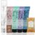 Travel Well Hotel Toiletry Kit Bulk – Individually Wrapped Guest Bathroom Essentials – Shampoo Conditioner Set & Travel Toiletries – Soap Bars & Dental Kits – 180-Piece Set, Mint Scent