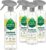 Seventh Generation All Purpose Cleaning Spray Surface Cleaner Lemon Chamomile scent Cuts Grease 23 oz, Pack of 4