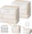 Comforter Storage Bag – Large Capacity Blanket Storage Bags 3-Layer Ultra Space Saving Self Compression Organizer, Washable Compression Bags for Storage Comforter Blanket, 2-Pack, Beige