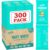 300 Pack Individually Wrapped Body Wipes (8″ x 9.5″),No-Rinse Shower Wipe for Adults,Travel,Gym & Camping,Bulk Cleansing Wipes for Homeless