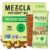 Mezcla Puff-Crispy Plant Based Protein Bars – Pistachio Chocolate – Healthy Snacks for Adults & Dubai Chocolate Fans – Travel & Office Snacks – Gluten Free, Vegan, Non GMO, 10g Protein – 12 Count