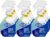 CloroxPro Clorox Clean-Up Disinfectant Cleaner with Bleach Spray, 32 Ounces Each (Pack of 9) (35417)