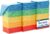 S&T INC. 150 Pack Microfiber Cleaning Cloth, Bulk Towels for Home, Reusable Microfiber Towels for Cars, Cleaning Rags, Assorted, 11.5 Inches x 11.5 Inches, 150 Count